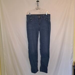 Mavi Women's Straight Leg Jeans in Deep Blue Womens 14 #186